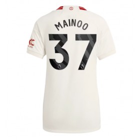 Manchester United Kobbie Mainoo #37 Tredje Kläder Dam 2023-24 Kortärmad